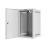 LANBERG Rack spintelė 10 colių sieninis laikiklis 9U 280x310 pilkas su metalinėmis durelėmis buto paketas