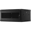 Lanberg pakabinama spintelė 19" 4U 600X450 juoda perforuotos durys