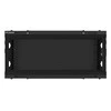 LANBERG WF01-6404-10B sieninis stovas 19 colių išmontuojamas plokščias paketas 4U/600x450mm juodas