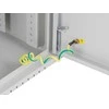 Lanberg | Rack spintelė, 19 colių, prie sienos montuojama, 4U+3U/540x200, žemo profilio | WAF1-5203-04-00S | Pilkas