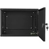 Lanberg | Rack spintelė 19" prie sienos montuojama 4U+3U/540x200 žemo profilio | WAF1-5203-04-00B | Juodas