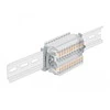 Dėklas UCHWYT DO SZYNY DIN METALOWY (4-PACK) DELOCK