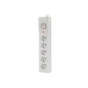 ARMAC Surge Protector Z5 5m 5x prancūziški lizdai 10A kabelių tvarkyklė pilka