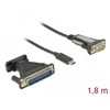 „Delock“ adapteris USB-C – DB9