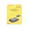 DLC DELOCK konverteris iš USB 3.0 į SATA 6 Gb/s / IDE 40 kontaktas / IDE 44 kontaktas su atsargine funkcija