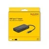 Delock USB Type-C™ adapteris > VGA / HDMI / DVI/ DisplayPort lizdas juodas