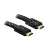Delock Cable HDMI A vyriškas > HDMI A vyriškas plokščias 5 m