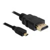 DELOCK laidas HDMI A-D St/St 3,0m