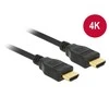 DELOCK kabelis didelės spartos HDMI su eternetu HDMI A kištukas > HDMI A vyriškas 4K 2 m