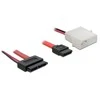 DELOCK kabelis SATA Sliml.All-in-One7+6pin 5V Bu