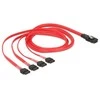 DELOCK Cable SAS intern 36pin-4x SATA 1m(B)