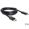 DELOCK Cable Displayport > HDMI m/m 2m
