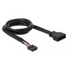 Kabelis Delock USB2.0 moteriškas>USB3.0 vyriškas