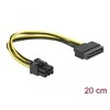 DELOCK Power SATA 15 Pin 1x6 PCI Express