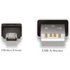 DELOCK kabelis USB2.0-A kištukas prie USB-micro B kištuko 1m