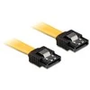 DELOCK Cable SATA 6Gb/s 50cm tiesus/staigus metalinis