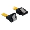 DELOCK Cable SATA 6Gb/s 50cm žemyn/staigus metalinis