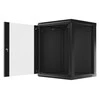 LANBERG WF01-6615-10B sieninis stovas 19 colių išmontuojamas plokščias paketas 15U/600x600mm juodas