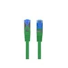LANBERG patchcord cat.6A FTP LSZH CCA 1m žalias