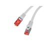 LANBERG Patchcord kat.6 FTP LSZH CU 1.5m pilkas Fluke praėjo