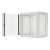 LANBERG WF01-6412-10S sieninis stovas 19 colių išmontuojamas plokščias paketas 12U/600x450mm pilka