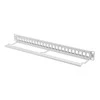 LANBERG PPKS-1024-S Keystone Patch Panel 19inch 24 port 1U pilka