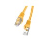 Patchcord kat.6 FTP 15m oranžinė Fluke Passed Lanberg