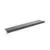 Lanberg Patch Panel 24 port 0.5U 19" cat.6 FTP ekranuotas juoda