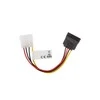 LANBERG CA-HDSA-10CU-0015 maitinimo kabelis MOLEX F ->SATA M 15cm