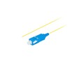 PIGTAIL FIBER SM SC/UPC EASY STRIP 9/125 G657A1 2M Geltonas LANBERG