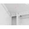 Spintelė rakinama, vienos sekcijos Lanberg WF01-6406-10S (6U, 368mm / 600mm / 450 mm, pakabinama, Stiklas, 19', pilka spalva)