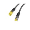 LANBERG Patchcord Cat.6A S/FTP LSZH CU 2m juodas
