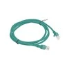 LANBERG PCU6-10CC-0150-G Patchcord RJ45 cat. 6 UTP 1.5m žalias