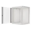 LANBERG WF01-6615-10S sieninis stovas 19 colių išmontuojamas plokščias paketas 15U/600x600mm pilka