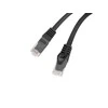 LANBERG Patchcord cat.6 UTP LSZH CU 1.5m juodas Fluke passed