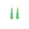 FIBER OPTIC PATCHCORD SM SC/APC-SC/APC SIMPLEX 3.0MM LSZH G657A1 3M Geltonas LANBERG