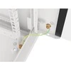 Spintelė rakinama, vienos sekcijos Lanberg WF01-6406-10S (6U, 368mm / 600mm / 450 mm, pakabinama, Stiklas, 19', pilka spalva)
