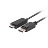 Lanberg DisplayPort į HDMI kabelis - jungčių vaizdas