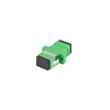 OPTINIS PLASTAS ADAPTERIS SM SC/APC SIMPLEX Juodas CAP 25Vnt. LANBERG