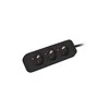 LANBERG PS0-03E-0150-BK 1.5M Juodas 3X 230V Lanter EXTENSION PL. CABLE FROM FULL COPPER