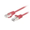 Lanberg PCF6-20CC-0025-R tinklo kabelis Raudona 0,25 m Cat6 U/UTP (UTP)
