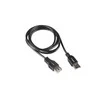 LANBERG CA-USBE-15CU-0018-BK extension cable USB 2.0 AM-AF 1.8m juodas