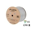LANBERG LAN kabelis UFTP kat.6A 305m solid CU LSZH pilkas CPR fluke praėjo