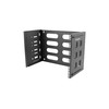 LANBERG sulankstomas laikiklis sieninis laikiklis 19 colių 8U 497x400/240 juodas