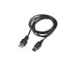 LANBERG CA-USBE-15CU-0018-BK extension cable USB 2.0 AM-AF 1.8m juodas