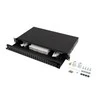 LANBERG šviesolaidinė komutacinė panelė 24XSCDX/24XLQD Rack 19inch
