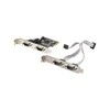 LANBERG PCE-DB9-004 PCI Express->COM 9PIN X4 + žemo profilio laikiklis