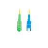 LANBERG šviesolaidinis patchcord SM SC/APC-SC/UPC simplex 2m LSZH g657a1 3.0mm geltonas