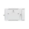 LANBERG WF02-6606-10S sieninis dvigubos sekcijų stelažas 19 colių plokščias paketas 6U/600x600mm pilkas
