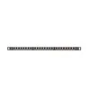 Lanberg Patch Panel 24 port 0.5U 19" cat.6 FTP ekranuotas juoda